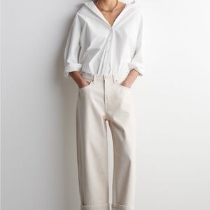 COS FACADE WIDE LEG JEANS  Gray Denim Jeans SIZE 29